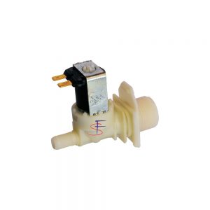 ELECTROVALVULA SIMPLES 180° - Ø12MM  C/FIX. QUADRADA  BOSCH