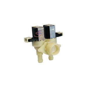 ELECTROVALVULA DUPLA 90º C/FICHAS E ENCAIXE ARISTON INDESIT  116159