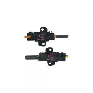 ESCOVAS DE CARVÃO 5X13,5X32 ESQUERDAS C/SUPORTE AEG ELECTROLUX ZANUSSI