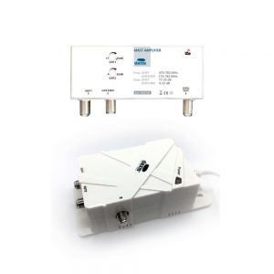 Kit Amplificador de Mastro UHF+VHF Daxis