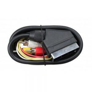 Cabo SCART para 4 RCA macho IN-OUT 1.5 mts