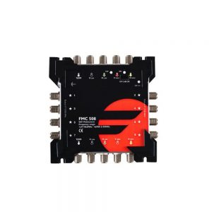 Multiswitch terminal 5×8 com fonte de alimentação